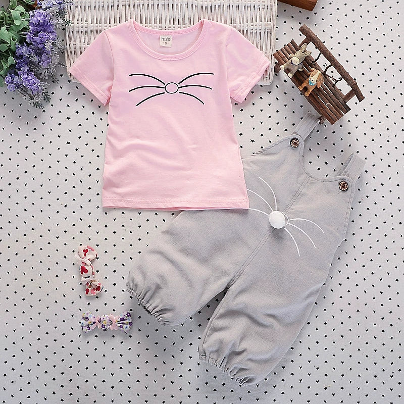 One-Year-Old Vest Little Girl Summer Pure Cotton Children's Clothing