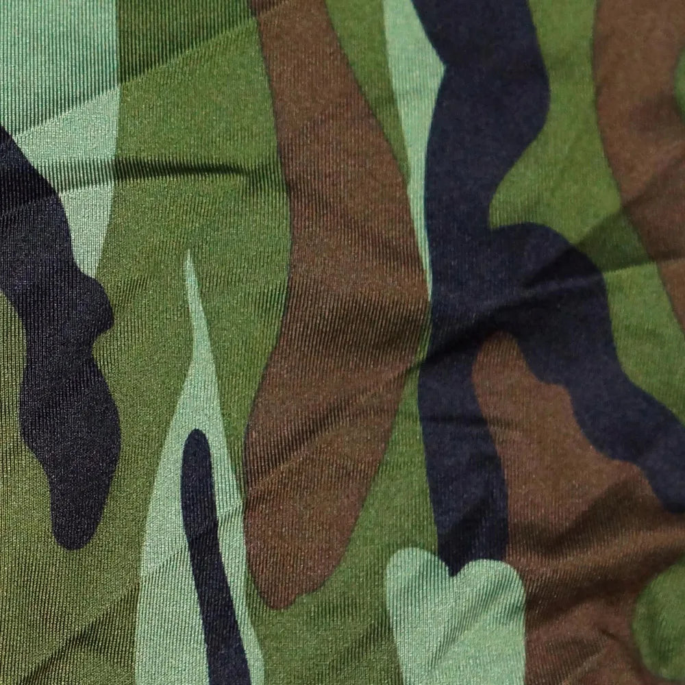 Mens G7284 bodysuit Thong Leotard High Cut X Cross Back Swimsuit Swim Fabric Printed Tiger