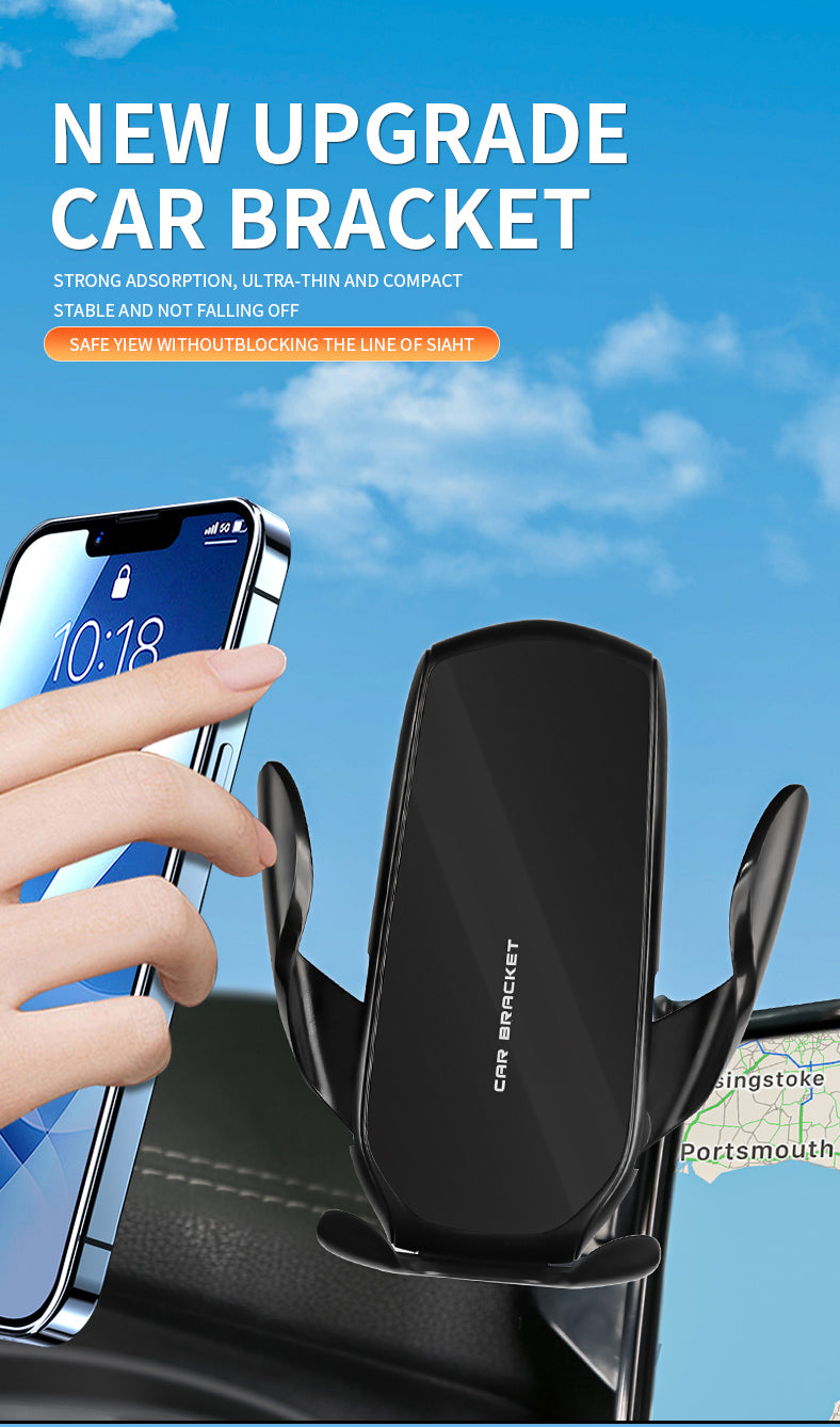 For Porsche 911 2019 2020-2022 2023 Car Phone Holder Wireless Charging Bracket Dedicated Fixed Base Auto Interior Accessories