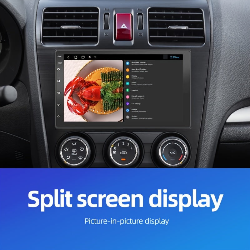 7in 1G RAM 16G ROM 1024*600 Android Radio Universal 2 DIN, Android System, Wireless, Split Screen Android 11.0 2 DIN Car Radio, Multimedia Video Player, Universal Automatic Stereo With GPS Map, FM, With Button Colorful Lights