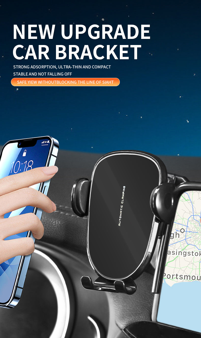 For Porsche 911 2019 2020-2022 2023 Car Phone Holder Wireless Charging Bracket Dedicated Fixed Base Auto Interior Accessories