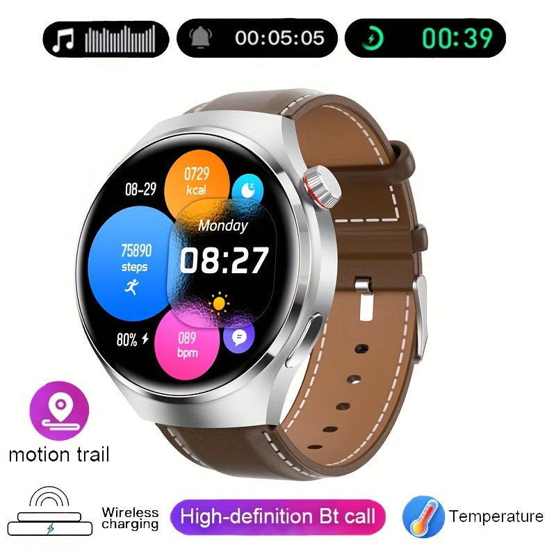 GT4 Pro Smart Watch Men's Watch GT4 Pro AMOLED High Definition Screen Wireless Call GPS Sports Tracker NFC Smart Watch New