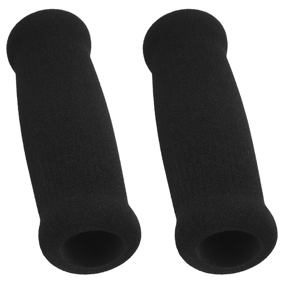 2 Pcs Walker Walking Aid Handle Cover Elderly Grip Accessories for Cane Replacement Handles Sponge Crutch Grips