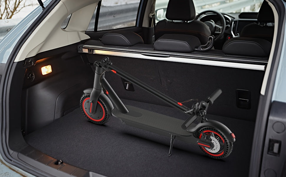 Foldable Electric Scooter for Adults, 8.5 Inch with LED Display, 350W Motor Power, Class A 7.8/10.4Ah Lithium Battery, 3 Speed Modes, 15 - 30 Mile Range, Maximum Load Capacity of 100 Kilograms