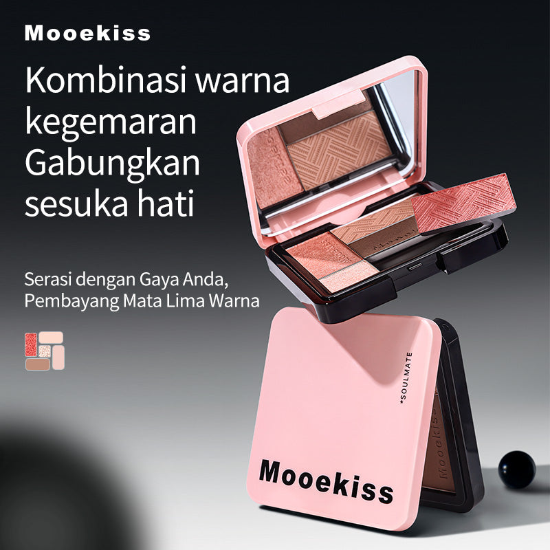 Mooekiss Eyeshadow Palette Multiple Colors One Palette Multipurpose 8.5g Makeup Cosmetics