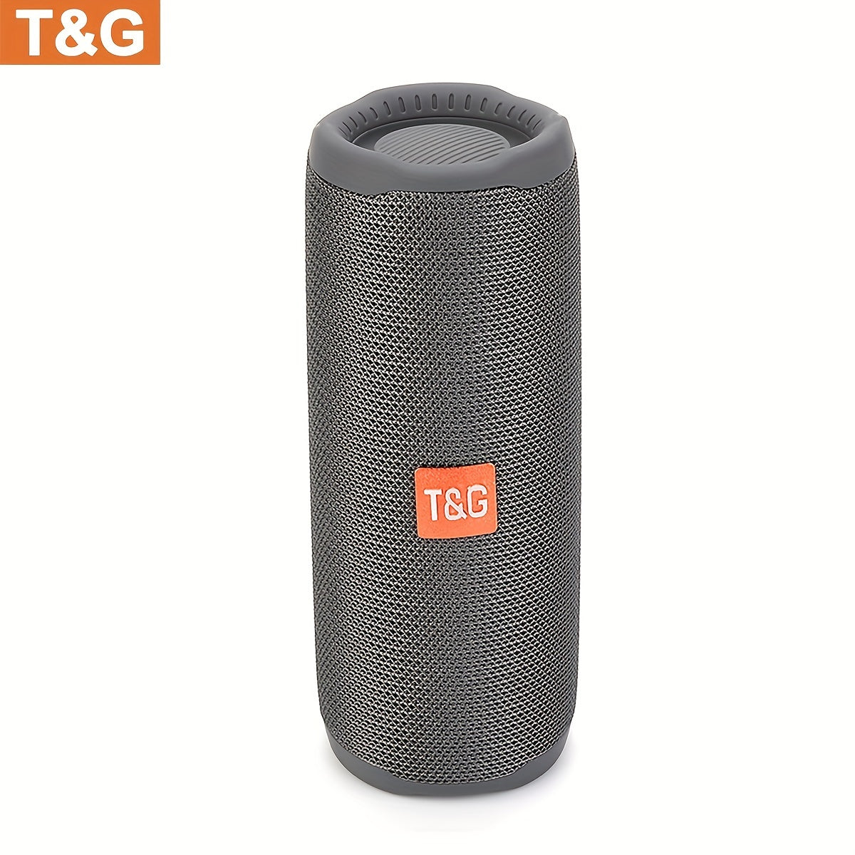 [Wireless Speaker] T&G 365 Wireless Speaker - Portable Wireless Speaker with LED Light, Built-in Microphone, Surround Sound - Supports Audio Cable, Micro SD/TF Card, PC, Smartphone or Tablet, USB Port, Tabletop Mounting, Butt