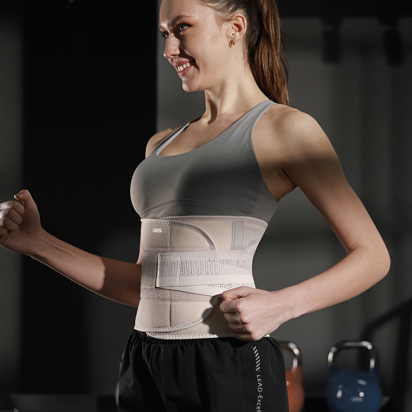 JINGBA SUPPORT 7052 Adjustable Multi-color Fitness Waist Support Waist Trainer