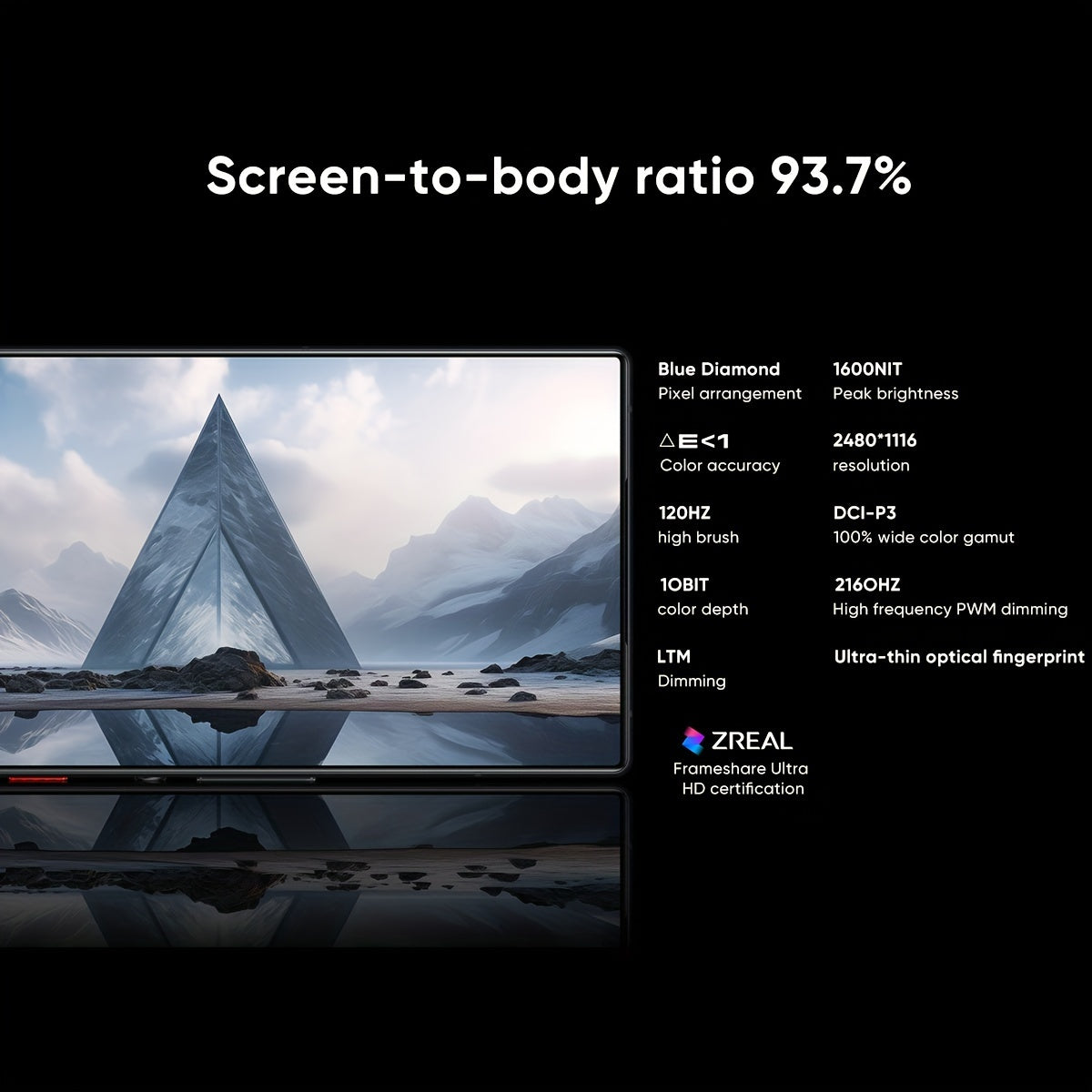 Global Version RedMagic 9 Pro 5G Smartphone Gaming Phone Snapdragon 8 Gen 3 6500mAh Battery 80W Fast Charging Esports Phone With US Charger