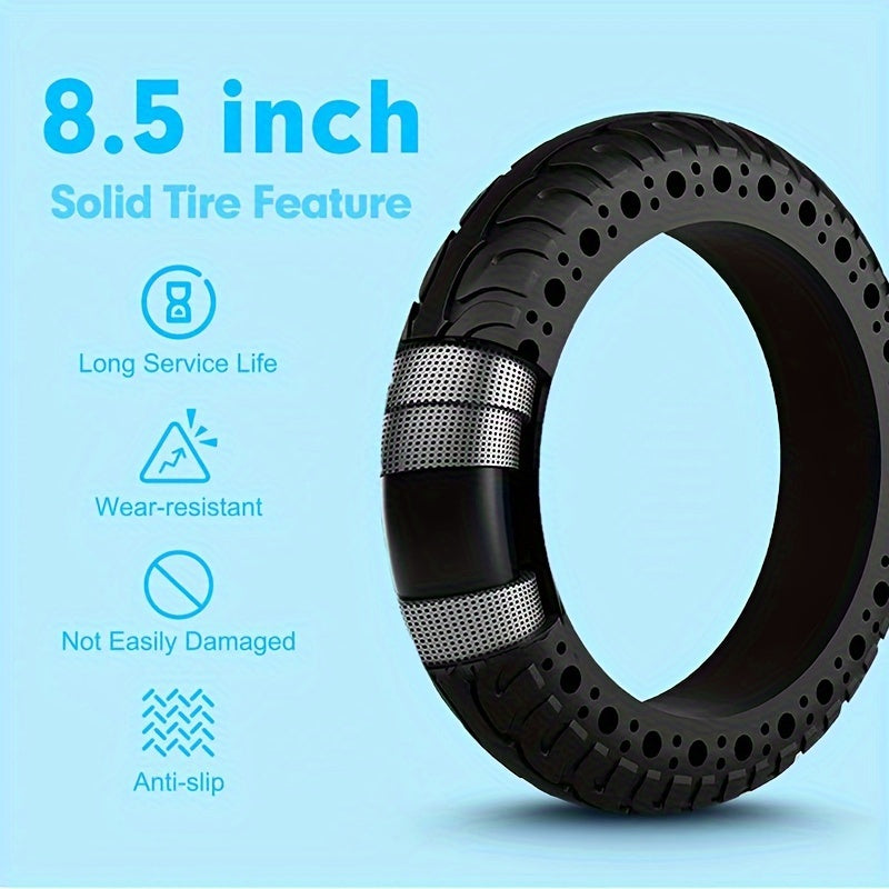 Portable Folding Commuting Electric Scooter for Adults, 8.5" Tires, 19Mph Top Speed, 350W Motor, Max 21 Miles Long Range, Folding E-Scooter with Dual Braking System, Scooter for Women, Fast Electric Scooter, Moped Scooter, Sc
