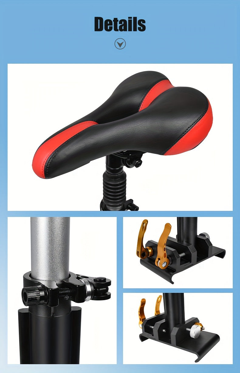 Suitable for Xiaomi M365/1S/Pro Electric Scooter, No-drill Upgrade Model Foldable Soft Bag Seat Cushion