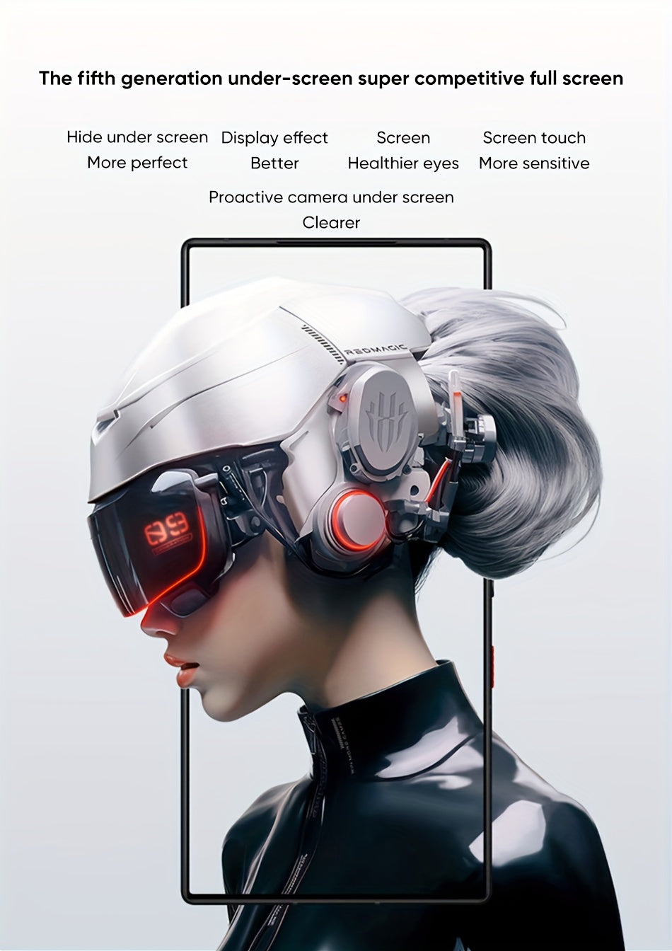 Global Version RedMagic 9 Pro 5G Smartphone Gaming Phone Snapdragon 8 Gen 3 6500mAh Battery 80W Fast Charging Esports Phone With US Charger