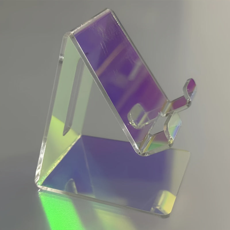 Sturdy Acrylic Smartphone Stand - Universally Fits 4-8 Devices - Perfect Desk Organizer for Office & Home Use