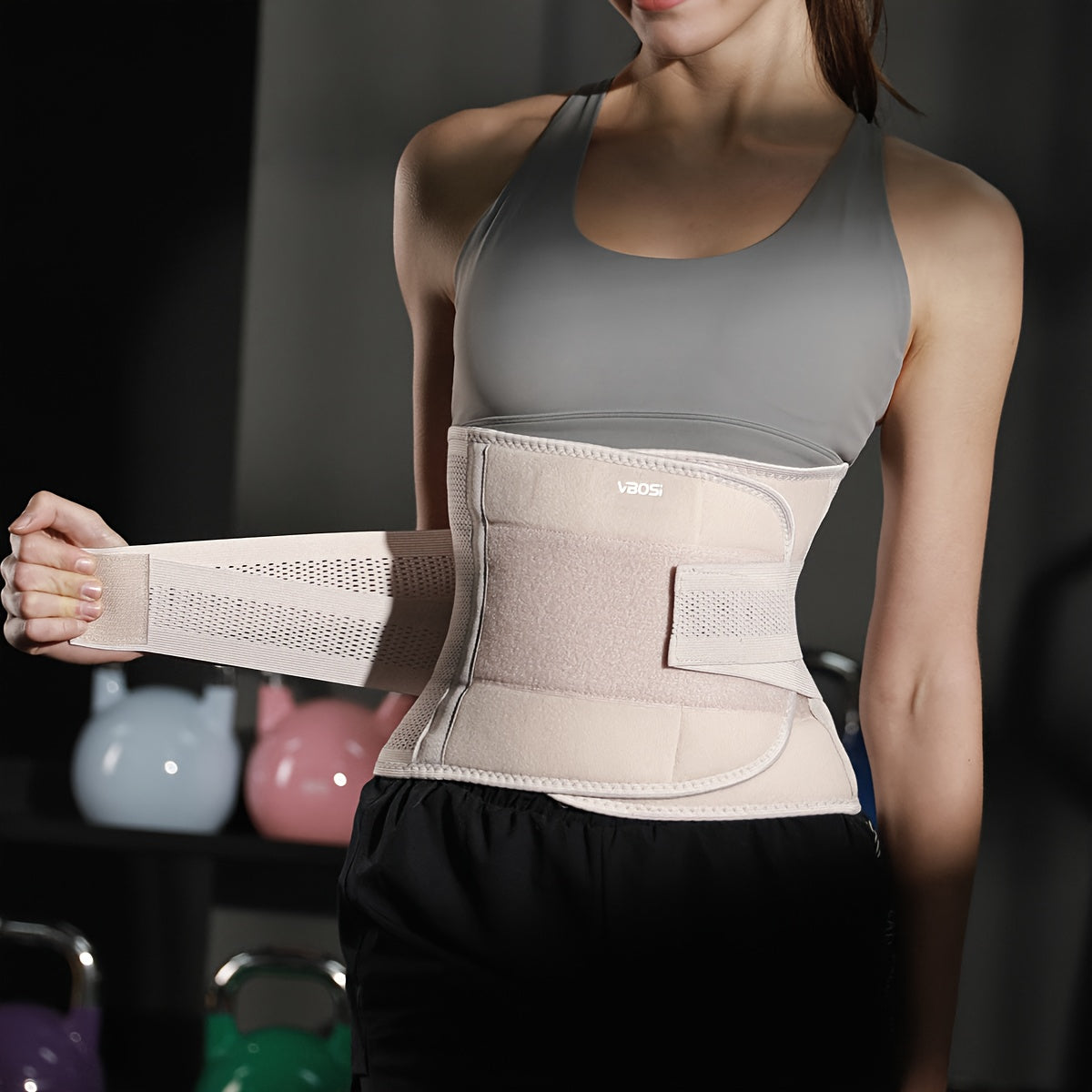 JINGBA SUPPORT 7052 Adjustable Multi-color Fitness Waist Support Waist Trainer