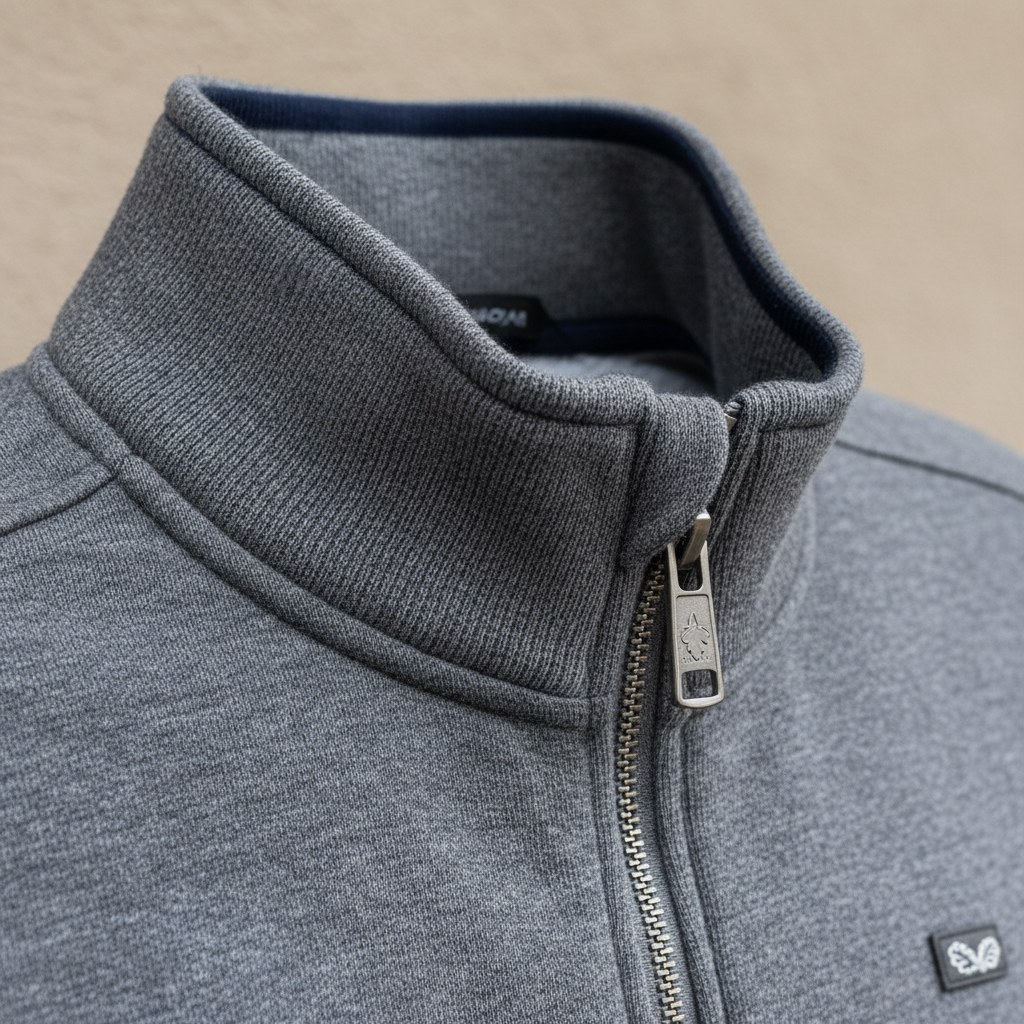 Autumn Mens Long Sleeve Zipper Jacket Stand Up Coats Sport Outdoor Sweatwear Winter Warm Baseball Collar Sweatshirts