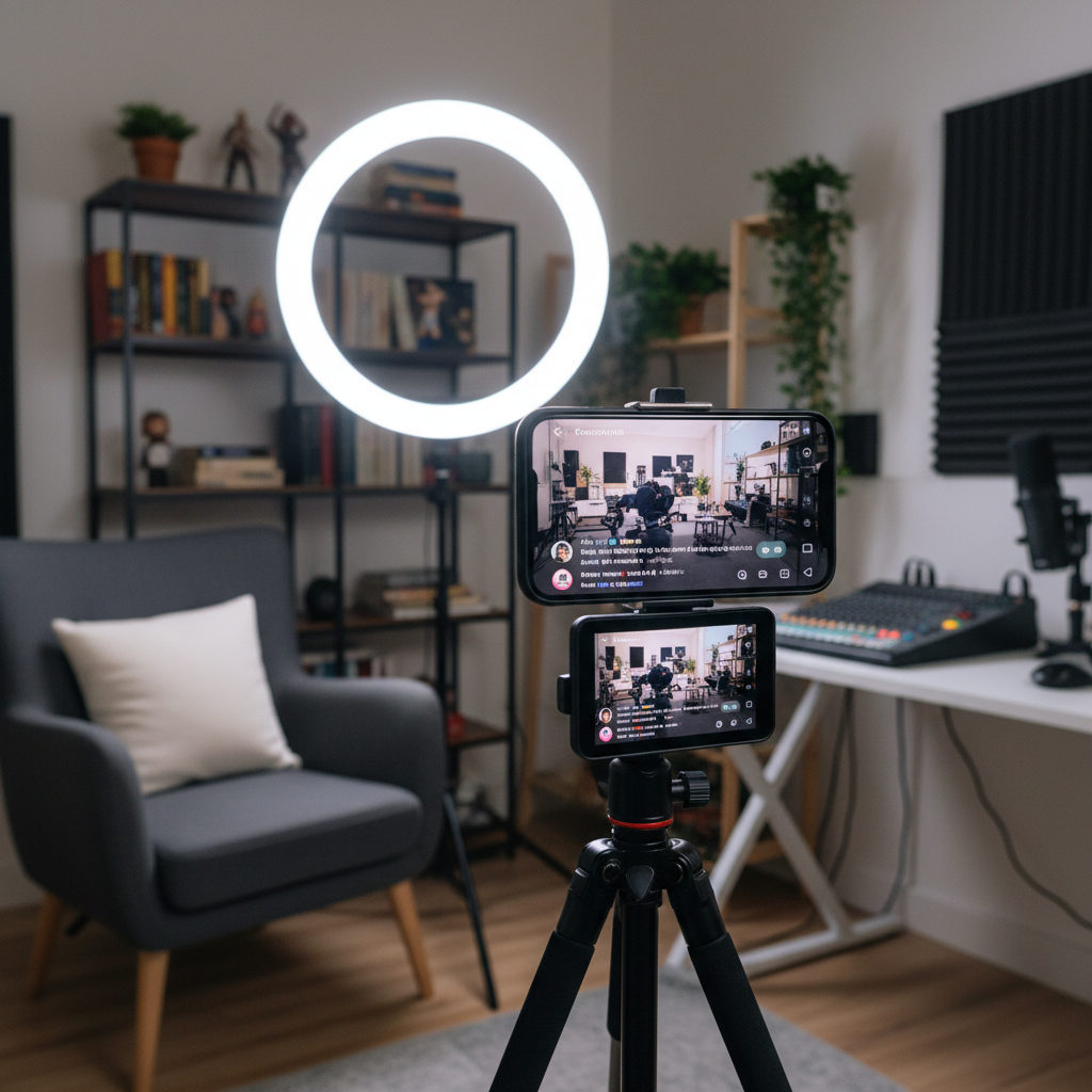 Live stream setup