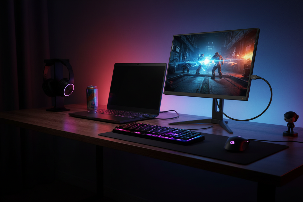 Monitor lifestyle gaming